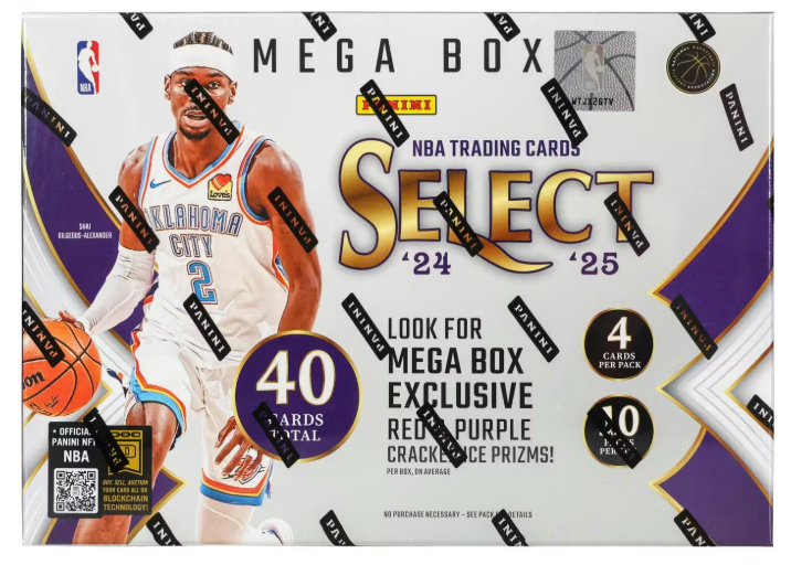 2024/25 Panini Select Basketball Mega Box