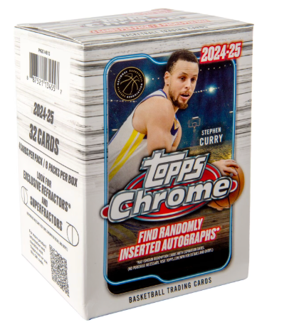 2024/25 Topps Chrome Basketball Blaster Box